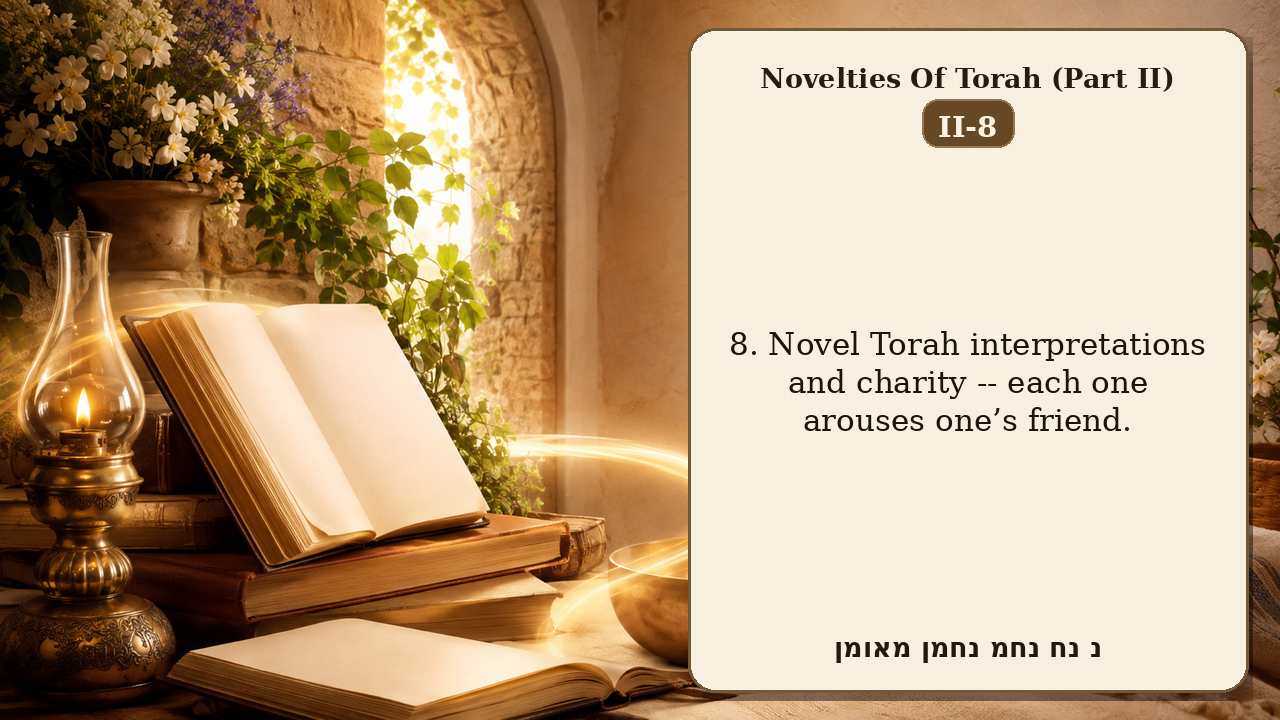Sefer Hamidos Novelties Of Torah (Part II) teaching 8 english picture