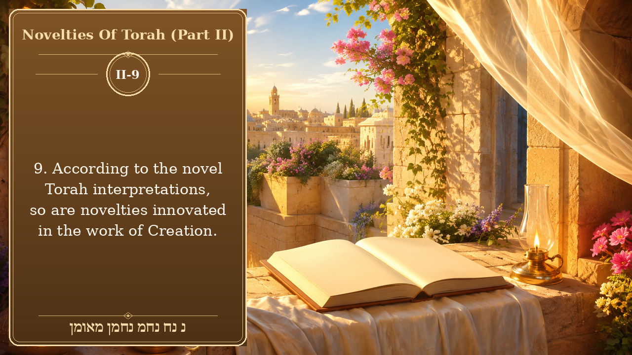 Sefer Hamidos Novelties Of Torah (Part II) teaching 9 english picture