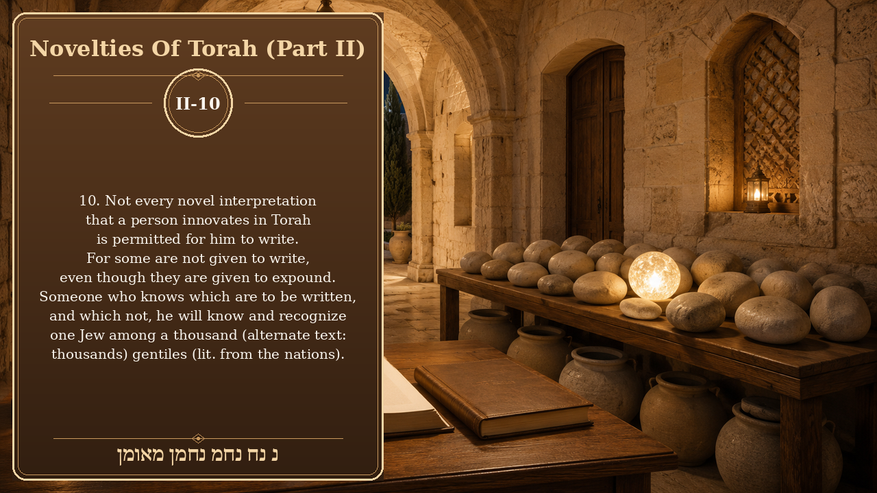 Sefer Hamidos Novelties Of Torah (Part II) teaching 10 english picture