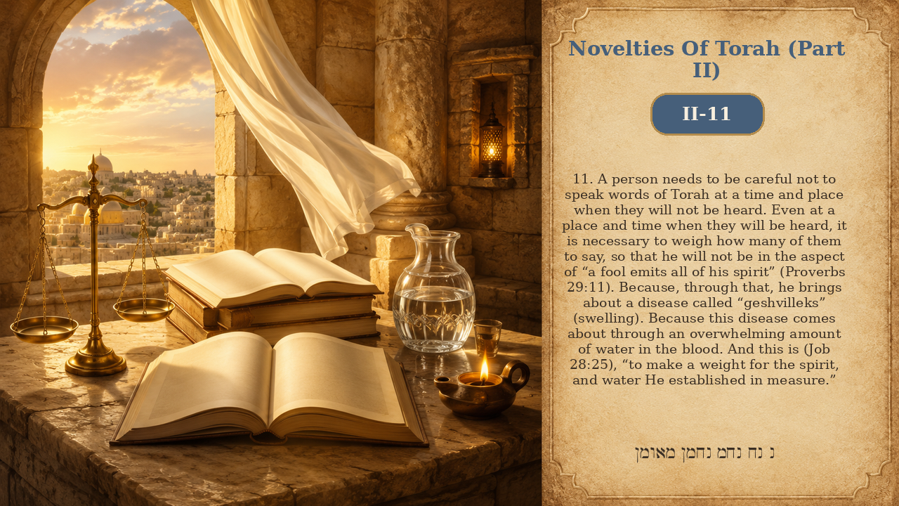 Sefer Hamidos Novelties Of Torah (Part II) teaching 11 english picture