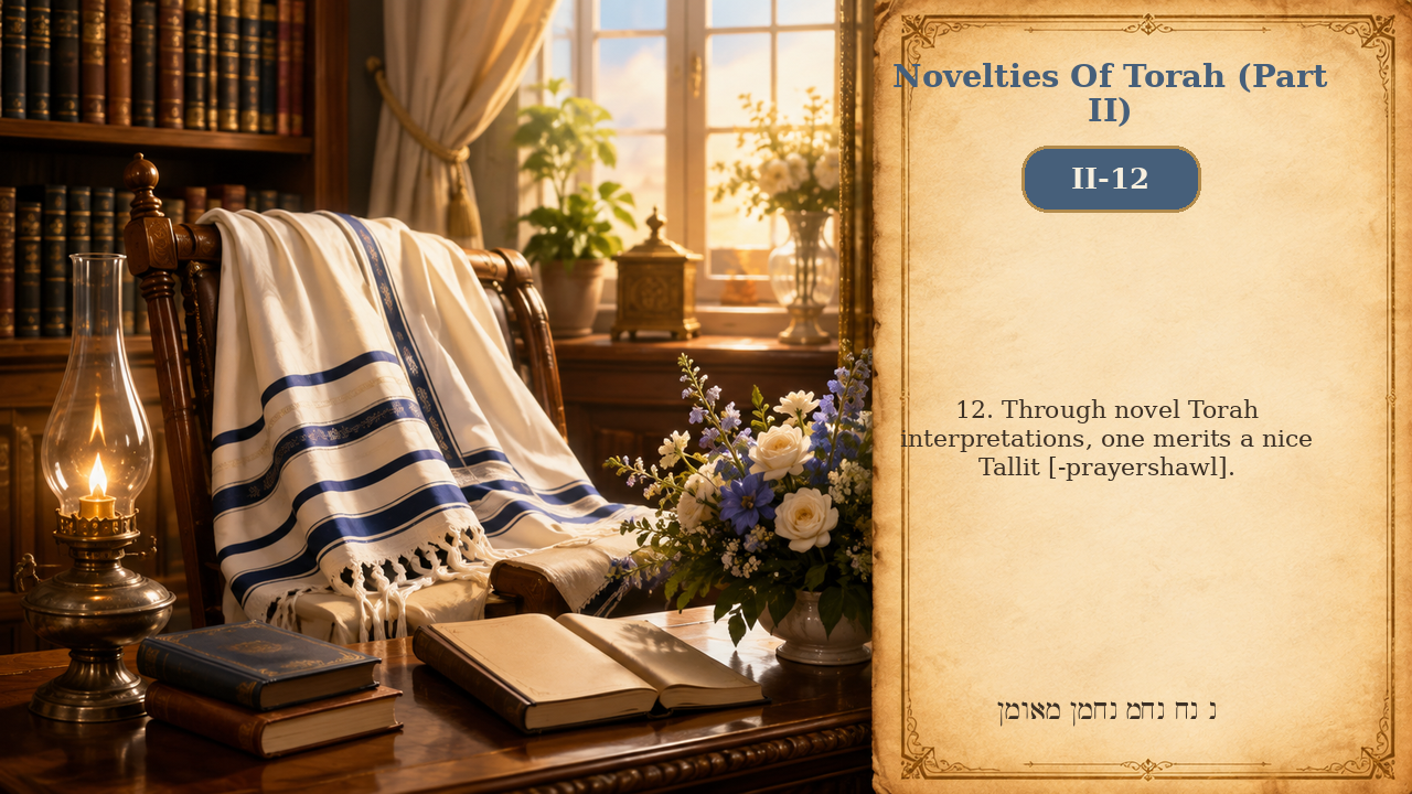 Sefer Hamidos Novelties Of Torah (Part II) teaching 12 english picture