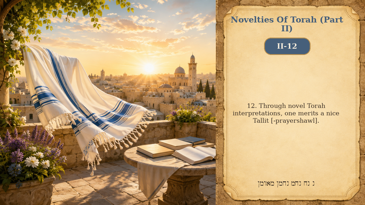 Sefer Hamidos Novelties Of Torah (Part II) teaching 12 english picture