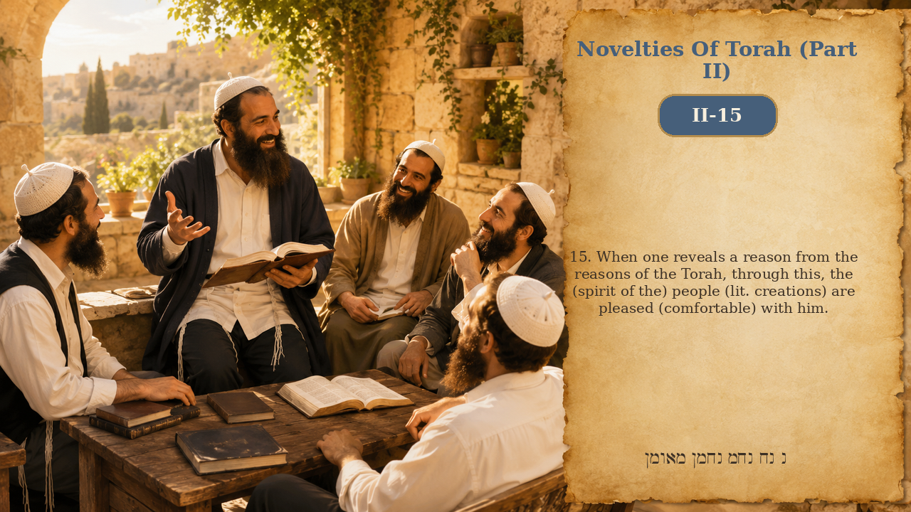 Sefer Hamidos Novelties Of Torah (Part II) teaching 15 english picture