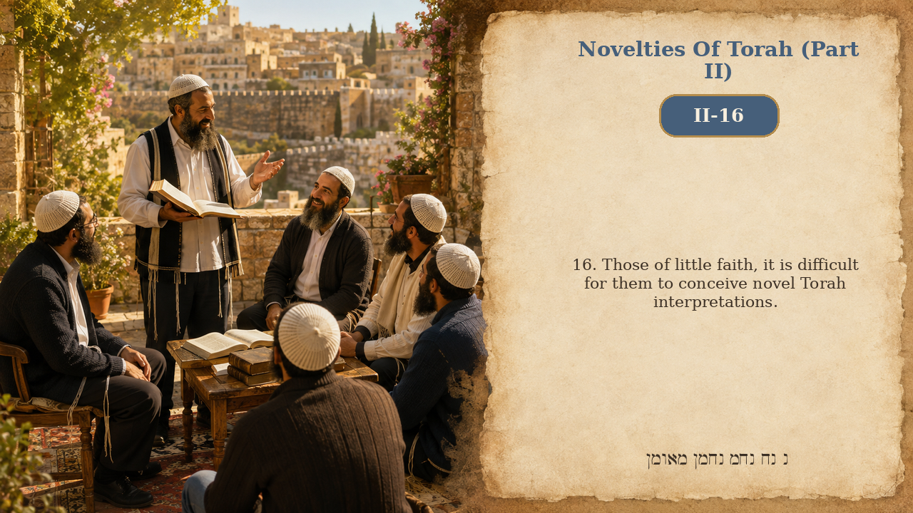 Sefer Hamidos Novelties Of Torah (Part II) teaching 16 english picture