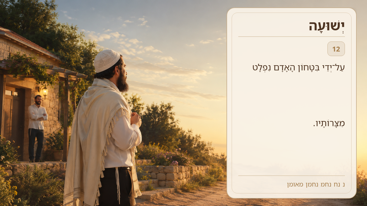 Sefer Hamidos Salvation teaching 12 hebrew picture