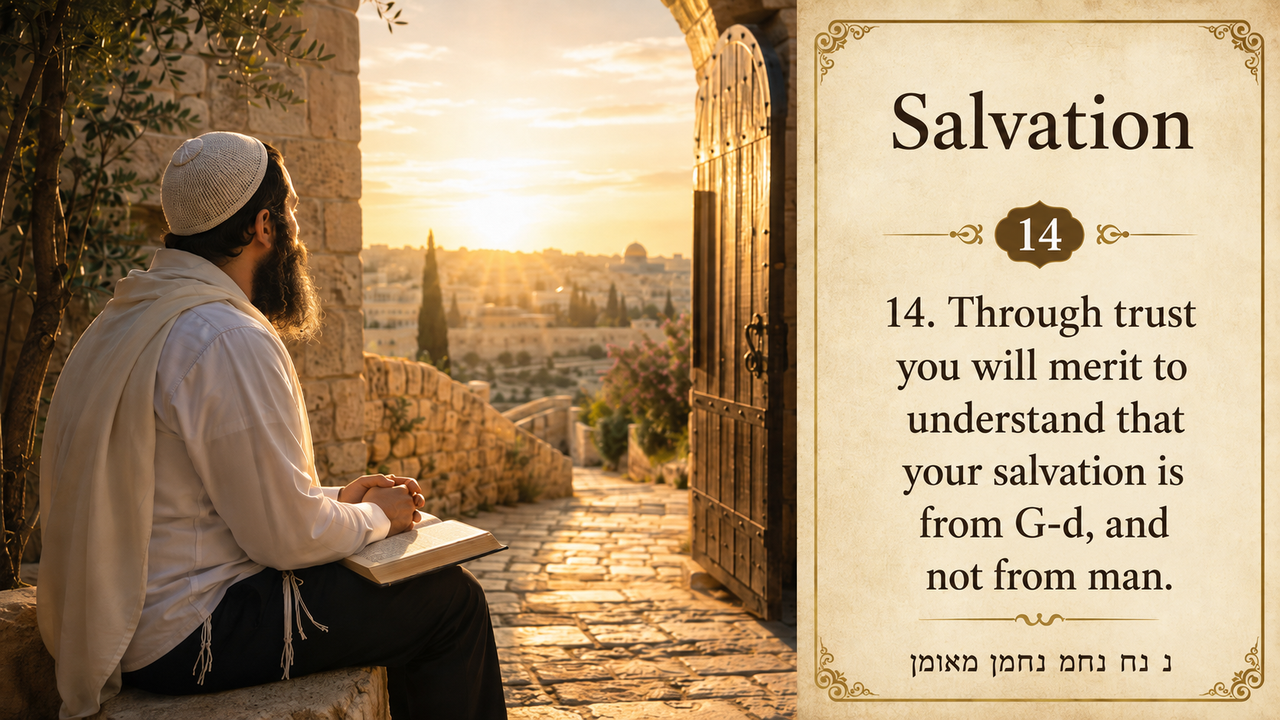 Sefer Hamidos Salvation teaching 14 english picture