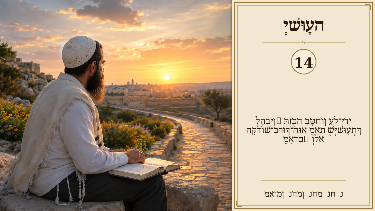 Sefer Hamidos Salvation teaching 14 hebrew picture