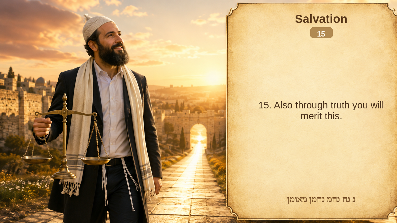 Sefer Hamidos Salvation teaching 15 english picture