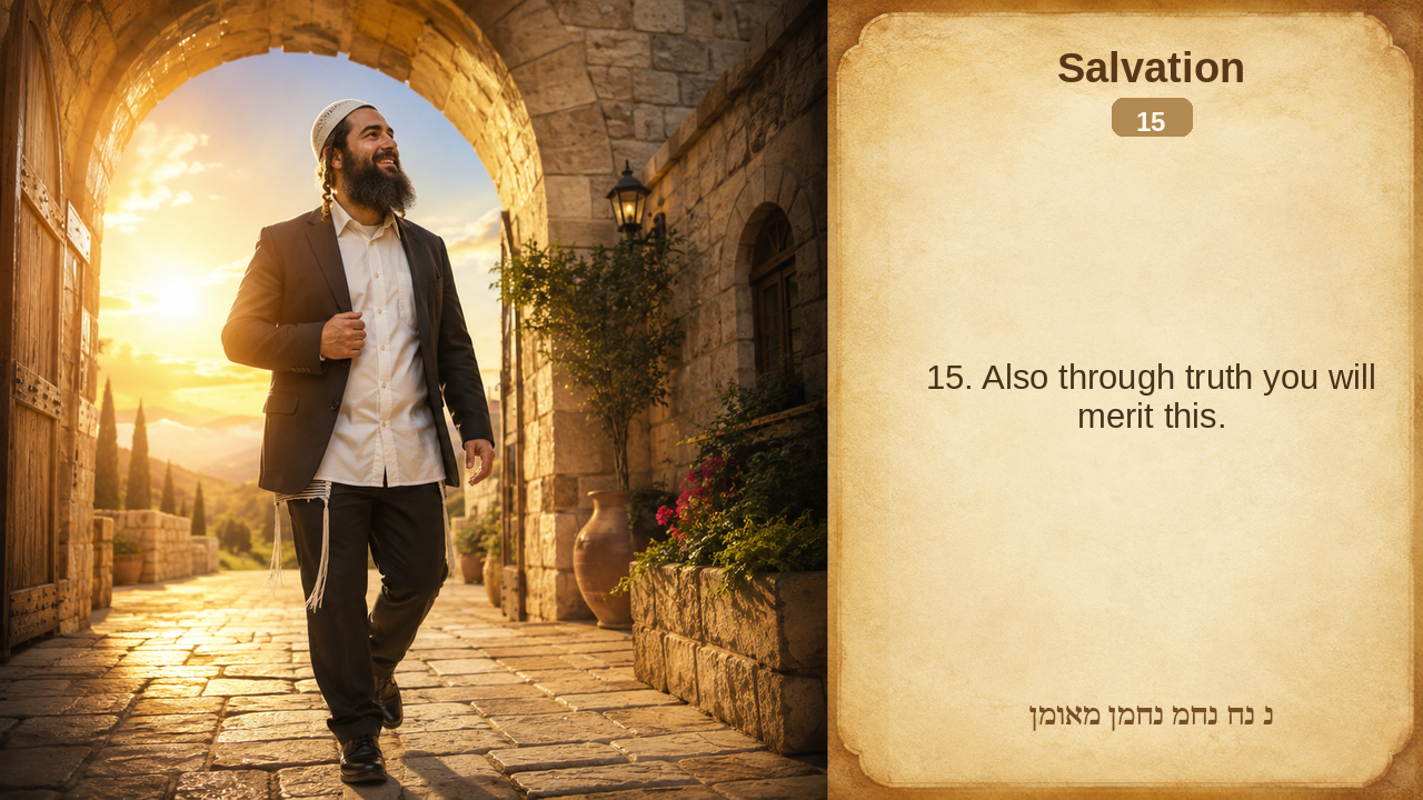 Sefer Hamidos Salvation teaching 15 english picture