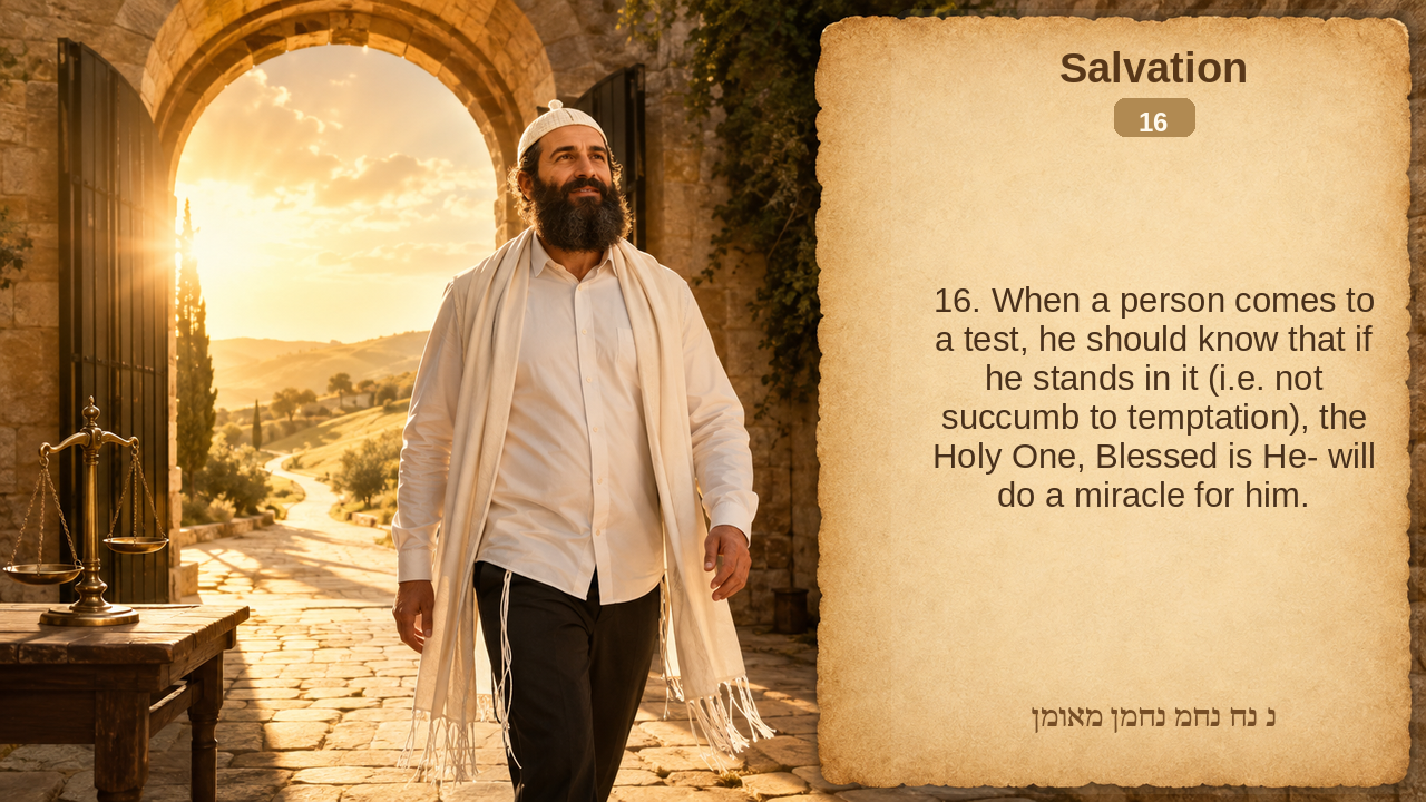 Sefer Hamidos Salvation teaching 16 english picture
