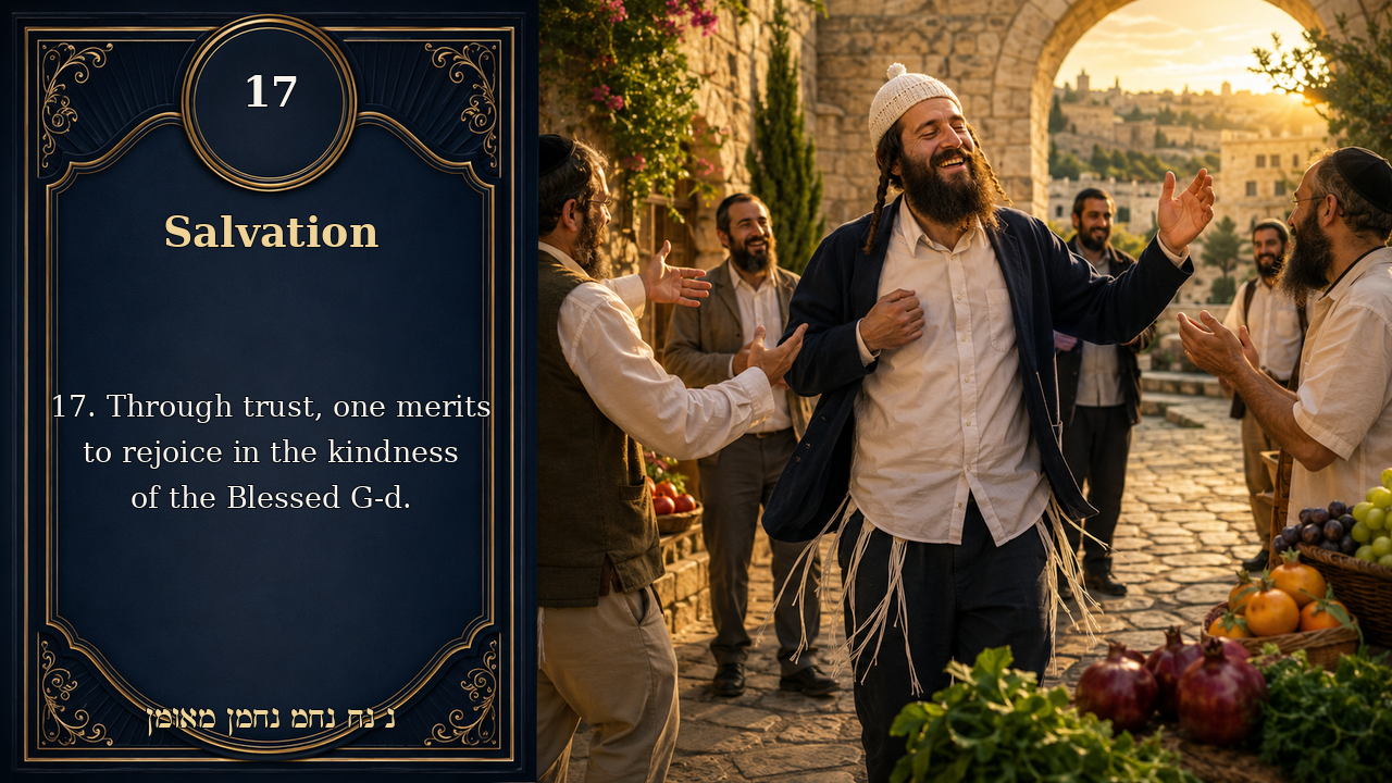 Sefer Hamidos Salvation teaching 17 english picture