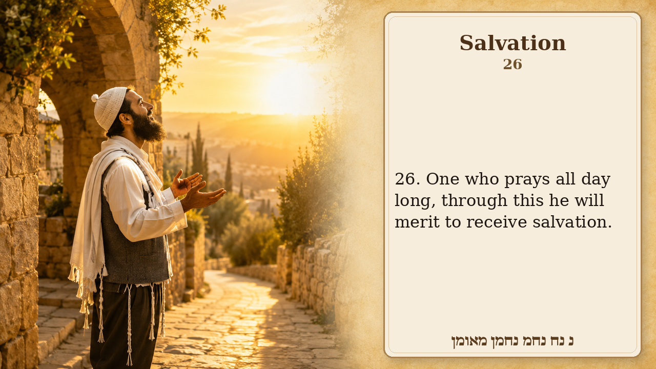 Sefer Hamidos Salvation teaching 26 english picture