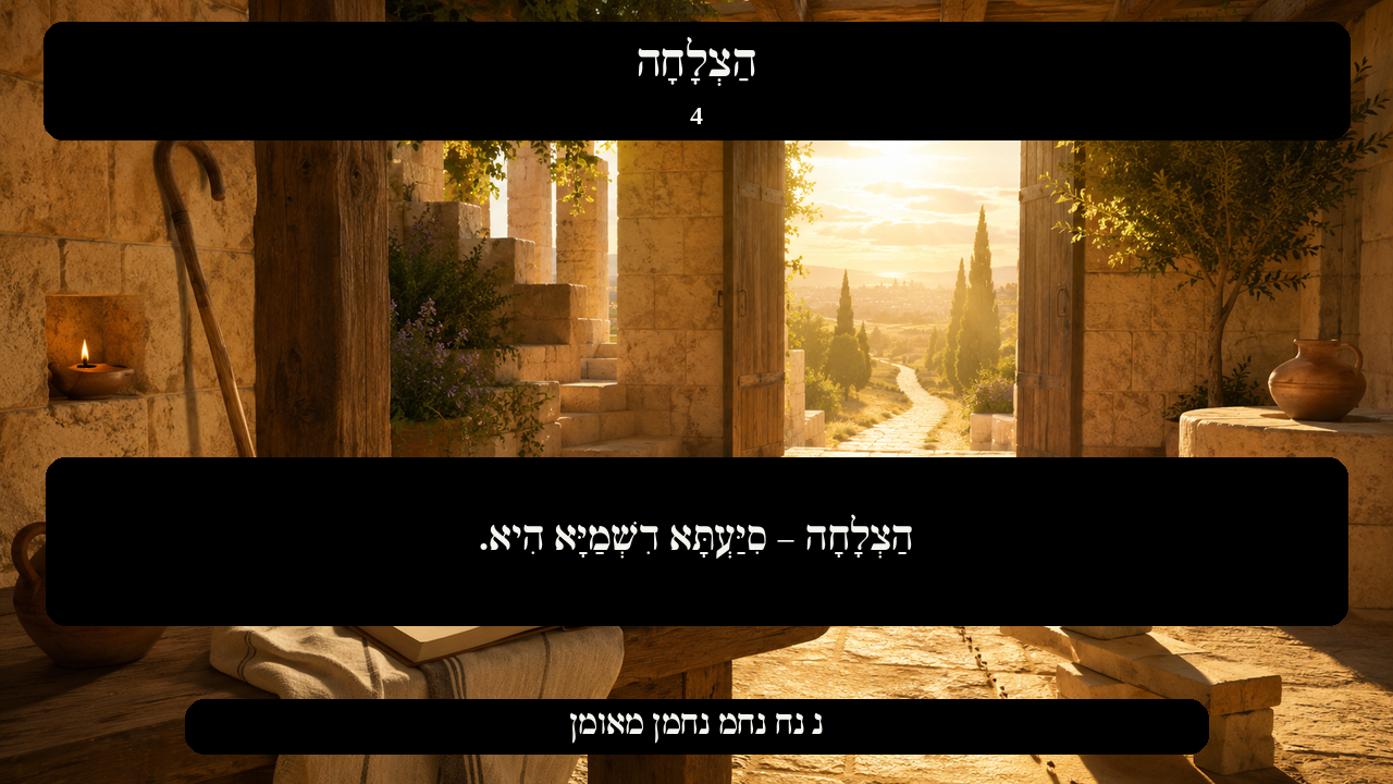 Sefer Hamidos Success teaching 4 hebrew picture