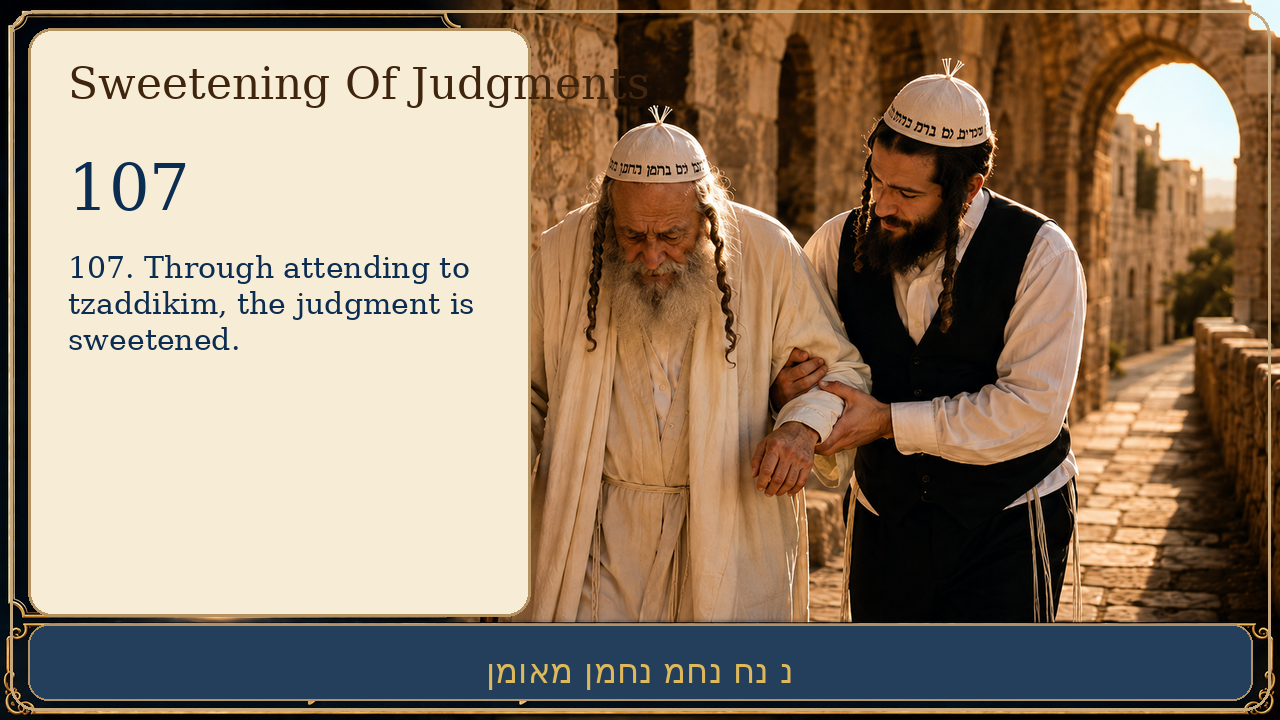 Sefer Hamidos Sweetening Of Judgments teaching 107 english picture