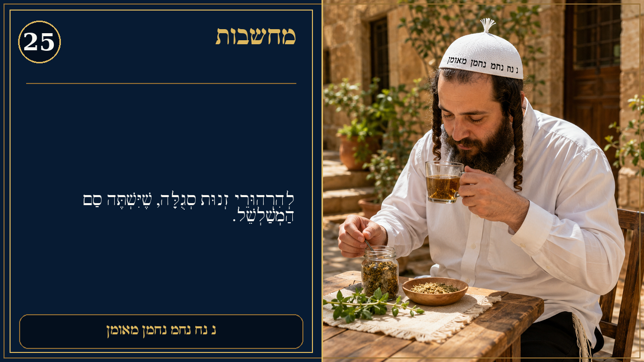Sefer Hamidos Thoughts teaching 25 hebrew picture