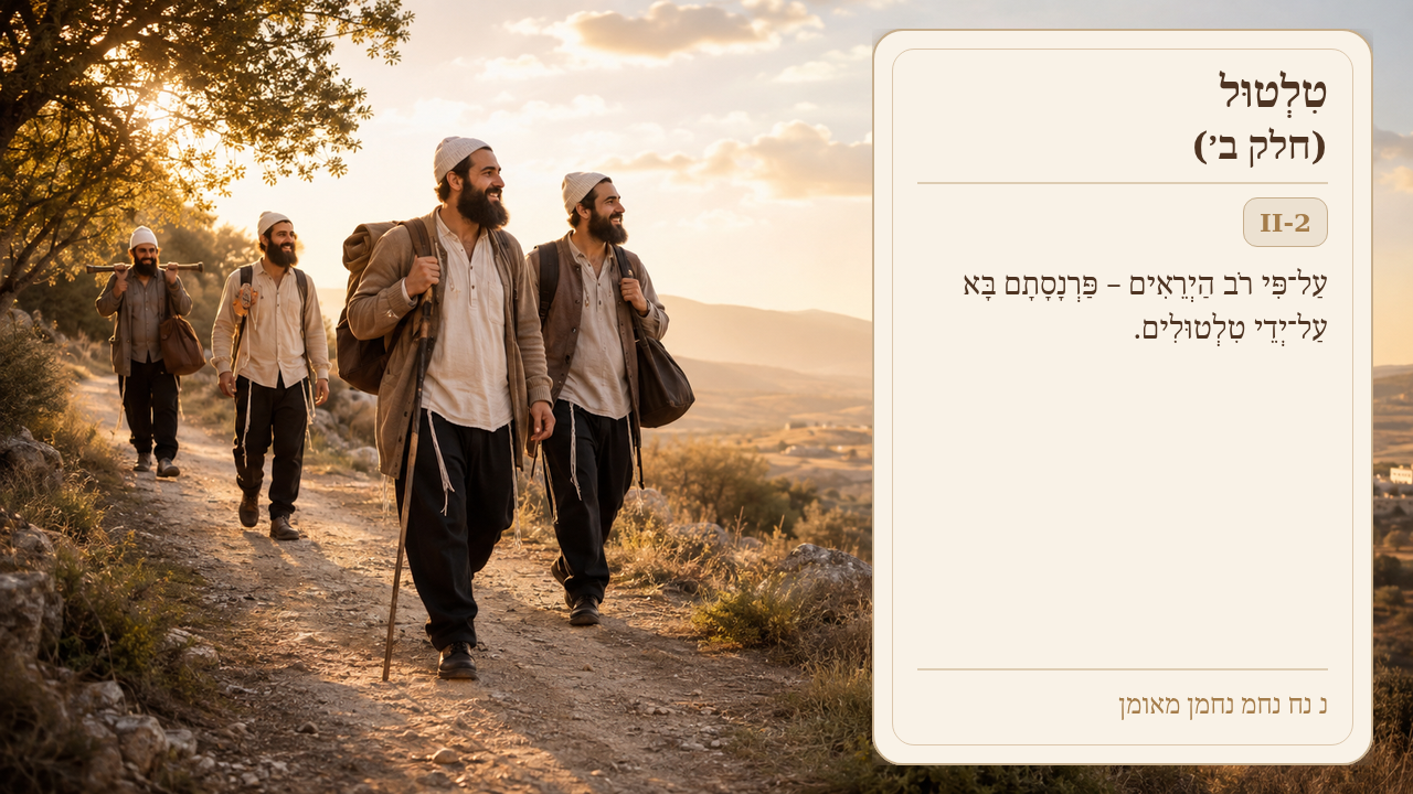 Sefer Hamidos Wandering (Part II) teaching 2 hebrew picture